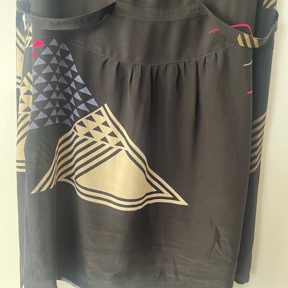 Armani Exchange Silk Mini Dress, Size 6 - Picture 3 of 7